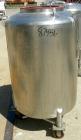 Used 120 Gallon Stainless Steel Walker Stainless Pressure Tank
