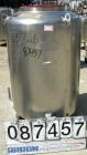 USED: Walker Stainless Pressure Tank, 120 gallon, 304 stainless steel, vertical. 30