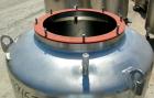USED: Walker Stainless Pressure Tank, 120 gallon, 304 stainless steel, vertical. 30