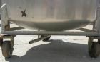 USED: Walker Stainless Pressure Tank, 120 gallon, 304 stainless steel, vertical. 30