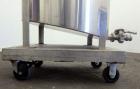 Used Water Cooling Corporation Tank, 100 Gallons, 304 Stainless Steel, Vertical. Approximately 31