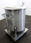 Used Water Cooling Corporation Tank, 100 Gallons, 304 Stainless Steel, Vertical. Approximately 31
