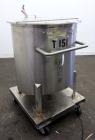 Used Water Cooling Corporation Tank, 100 Gallons, 304 Stainless Steel, Vertical. Approximately 31