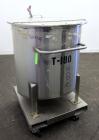 Used Water Cooling Corporation Tank, 100 Gallons, 304 Stainless Steel, Vertical. Approximately 31