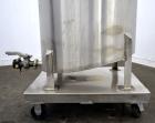 Used- Water Cooling Corporation Tank, 100 Gallon, 304 Stainless Steel, Vertical. Approximately 31