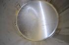 Used- Water Cooling Corporation Tank, 100 Gallon, 304 Stainless Steel, Vertical. Approximately 31