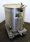 Used Water Cooling Corporation Tank, 100 Gallon, 304 Stainless Steel, Vertical. Approximately 31