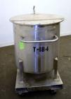 Used Water Cooling Corporation Tank, 100 Gallon, 304 Stainless Steel, Vertical. Approximately 31