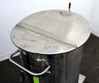 Used Water Cooling Corporation Tank, 100 Gallon, 304 Stainless Steel, Vertical. Approximately 31