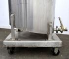 Used Water Cooling Corporation Tank, 100 Gallon, 304 Stainless Steel, Vertical. Approximately 31