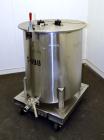 Used Water Cooling Corporation Tank, 100 Gallon, 304 Stainless Steel, Vertical. Approximately 31
