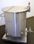 Used Water Cooling Corporation Tank, 100 Gallon, 304 Stainless Steel, Vertical. Approximately 31