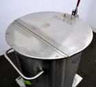 Used Water Cooling Corporation Tank, 100 Gallon, 304 Stainless Steel, Vertical. Approximately 31