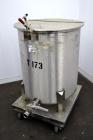 Used Water Cooling Corporation Tank, 100 Gallon, 304 Stainless Steel, Vertical. Approximately 31