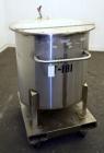 Used Water Cooling Corporation Tank, 100 Gallon, 304 Stainless Steel, Vertical. Approximately 31