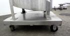 Used Water Cooling Corporation Tank, 100 Gallon, 304 Stainless Steel, Vertical. Approximately 31