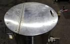 Used Water Cooling Corporation Tank, 100 Gallon, 304 Stainless Steel, Vertical. Approximately 31