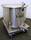 Used- Water Cooling Corporation Tank, 60 Gallon, 304 Stainless Steel, Vertical. Approximately 30-1/2