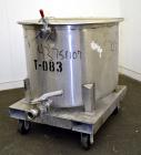 Used Water Cooling Corporation Tank, 60 Gallon, 304 Stainless Steel, Vertical. Approximately 30-1/2
