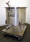 Used Water Cooling Corporation Tank, 60 Gallon, 304 Stainless Steel, Vertical. Approximately 30-1/2