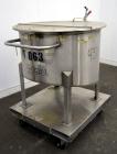 Used Water Cooling Corporation Tank, 60 Gallon, 304 Stainless Steel, Vertical. Approximately 30-1/2