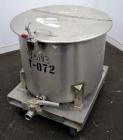 Used Water Cooling Corporation Tank, 60 Gallons, 304 Stainless Steel, Vertical. Approximately 30-1/2