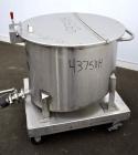 Used Water Cooling Corporation Tank, 60 Gallons, 304 Stainless Steel, Vertical. Approximately 30-1/2