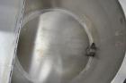 Used- Water Cooling Corporation Tank, 60 Gallons, 304 Stainless Steel, Vertical. Approximately 30-1/2