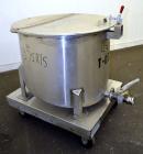 Used Water Cooling Corporation Tank, 60 Gallons, 304 Stainless Steel, Vertical. Approximately 30-1/2