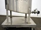 Used Water Cooling Corporation Tank, 60 Gallons, 304 Stainless Steel, Vertical. Approximately 30-1/2