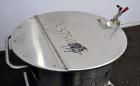 Used Water Cooling Corporation Tank, 60 Gallons, 304 Stainless Steel, Vertical. Approximately 30-1/2