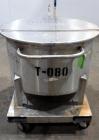 Used Water Cooling Corporation Tank, 60 Gallons, 304 Stainless Steel, Vertical. Approximately 30-1/2