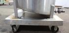 Used- Water Cooling Corporation Tank, 60 Gallons, 304 Stainless Steel, Vertical. Approximately 30-1/2