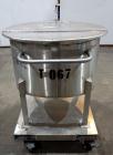 Used Water Cooling Corporation Tank, 60 Gallons, 304 Stainless Steel, Vertical. Approximately 30-1/2