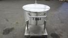 Used Water Cooling Corporation Tank, 60 Gallons, 304 Stainless Steel, Vertical. Approximately 30-1/2