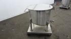 Used Water Cooling Corporation Tank, 60 Gallons, 304 Stainless Steel, Vertical. Approximately 30-1/2