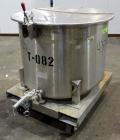 Used Water Cooling Corporation Tank, 60 Gallons, 304 Stainless Steel, Vertical. Approximately 30-1/2