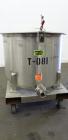 Used Water Cooling Corporation Tank, 60 Gallons, 304 Stainless Steel, Vertical. Approximately 30-1/2