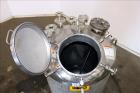 Used Watson Metal Masters Pressure Tank, 250 Gallon, 316L Stainless Steel, Vertical. 39-1/4