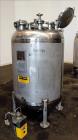 Used Watson Metal Masters Pressure Tank, 250 Gallon, 316L Stainless Steel, Vertical. 39-1/4