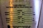 Used Watson Metal Masters Pressure Tank, 250 Gallon, 316L Stainless Steel, Vertical. 39-1/4