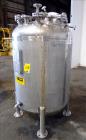 Used Watson Metal Masters Pressure Tank, 250 Gallon, 316L Stainless Steel, Vertical. 40
