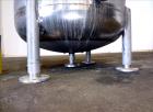 Used Watson Metal Masters Pressure Tank, 250 Gallon, 316L Stainless Steel, Vertical. 40