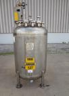 Used Watson Metal Masters Pressure Tank, 250 Gallon, 316L Stainless Steel, Vertical. 39.25