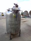Used Watson Metal Masters Pressure Tank, 250 Gallon, 316L Stainless Steel, Vertical. 39.25