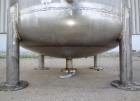 Used Watson Metal Masters Pressure Tank, 250 Gallon, 316L Stainless Steel, Vertical. 39.25