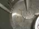 Used Whiting Metals Tank, 400 Gallon, 316 stainless steel, vertical. 48