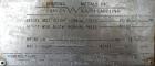 Used Whiting Metals Tank, 400 Gallon, 316 stainless steel, vertical. 48