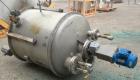 Used Whiting Metals Tank, 400 Gallon, 316 stainless steel, vertical. 48