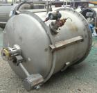 Used Whiting Metals Tank, 400 Gallon, 316 stainless steel, vertical. 48